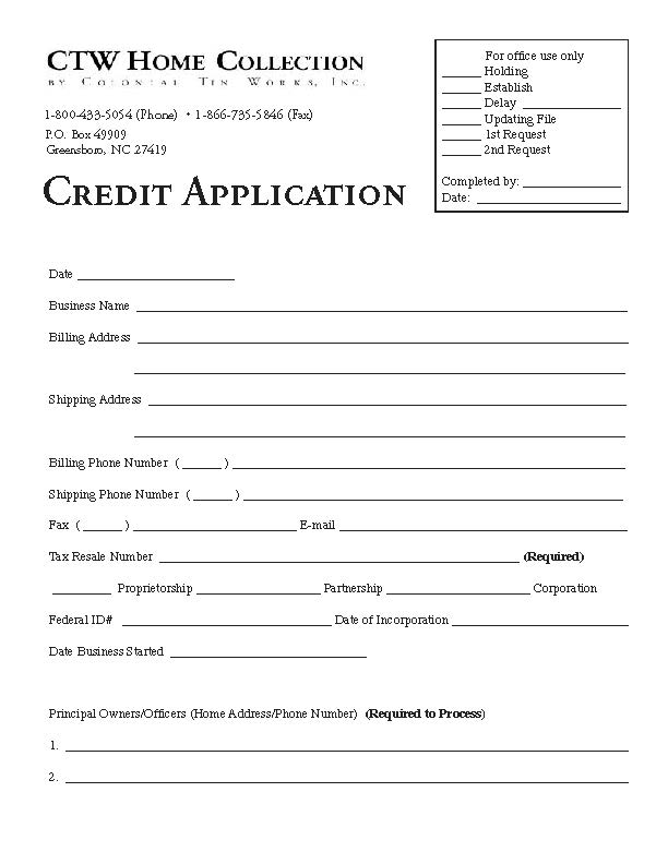 Net 30 Application